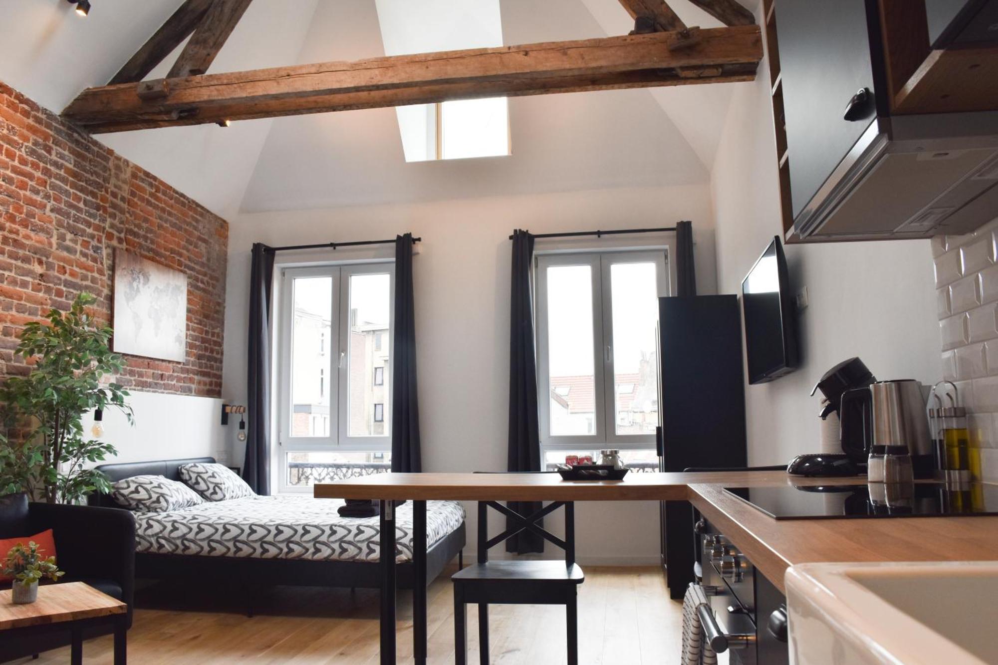 Fontainas Apartments Brussels Ngoại thất bức ảnh